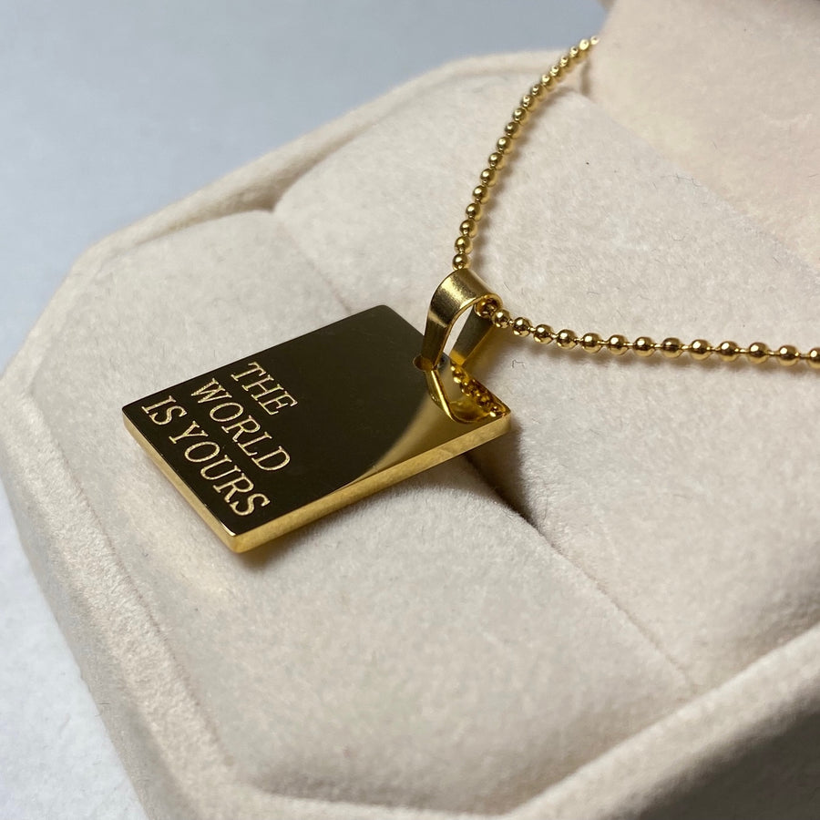 ‘The World Is Yours’ Necklace